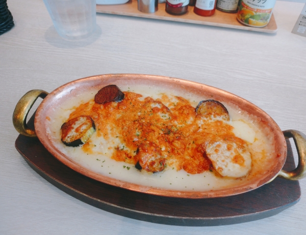 ピエトロのなすミートドリア🍴