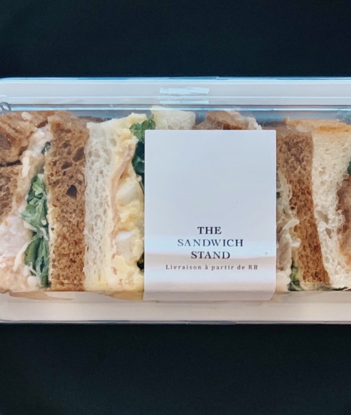種類豊富なサンドイッチ屋さん。the sandwich stand