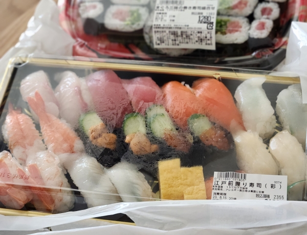 おうちでお寿司を楽しみました🍣