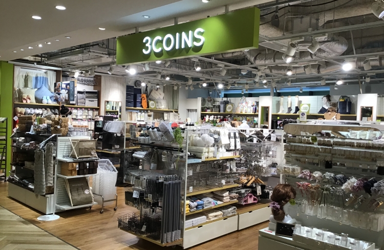 3COINS MARK IS 福岡ももち店